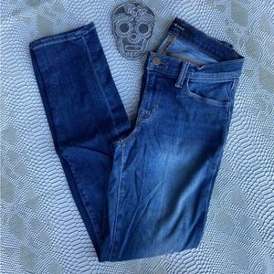 Jbrand Lucient medium wash skinny jeans 27